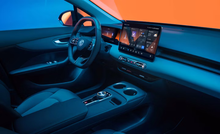 MG MG4 interior