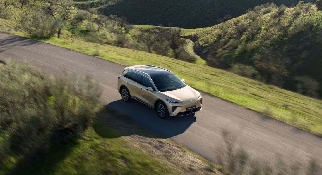 MG MGS6 EV exterior