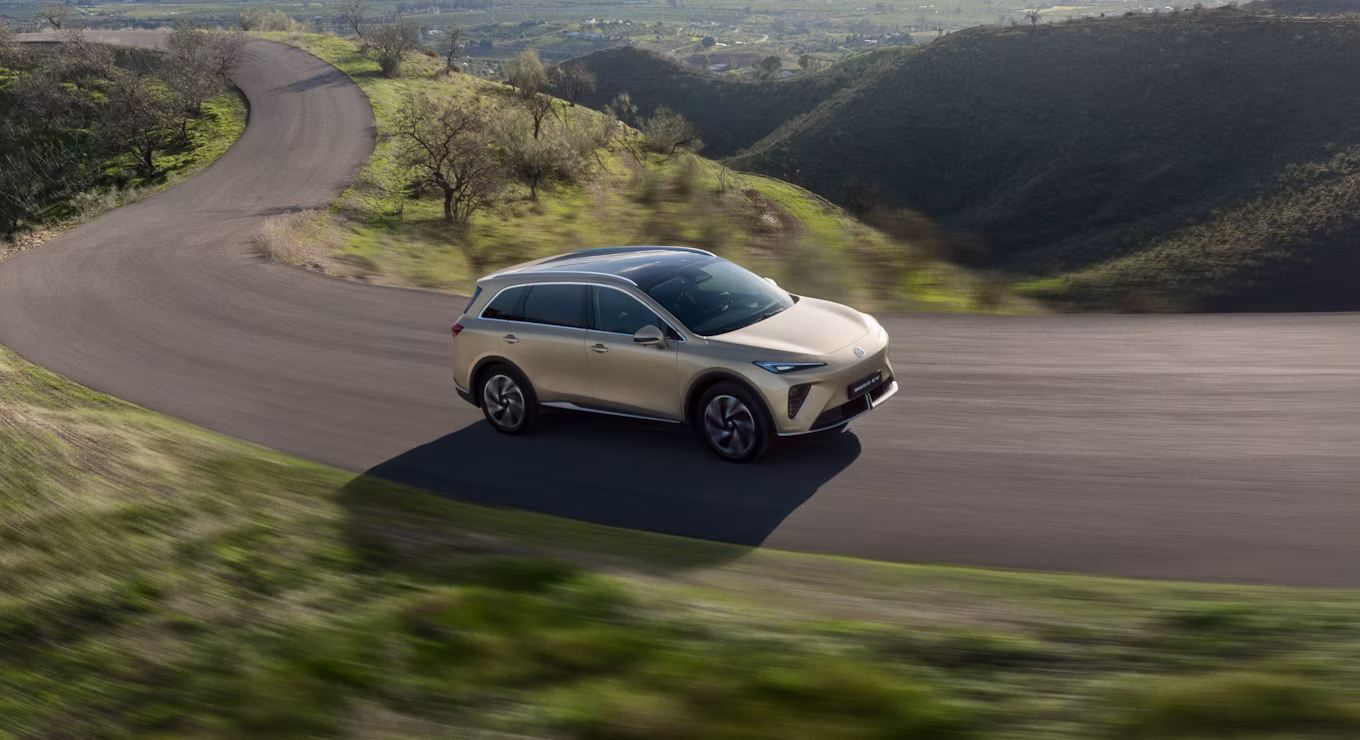 MG MGS6 EV exterior