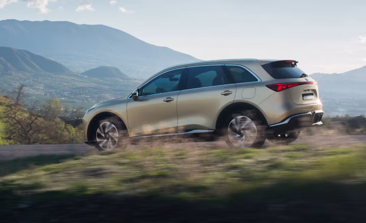MG MGS6 EV exterior