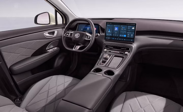 MG MGS6 EV interior