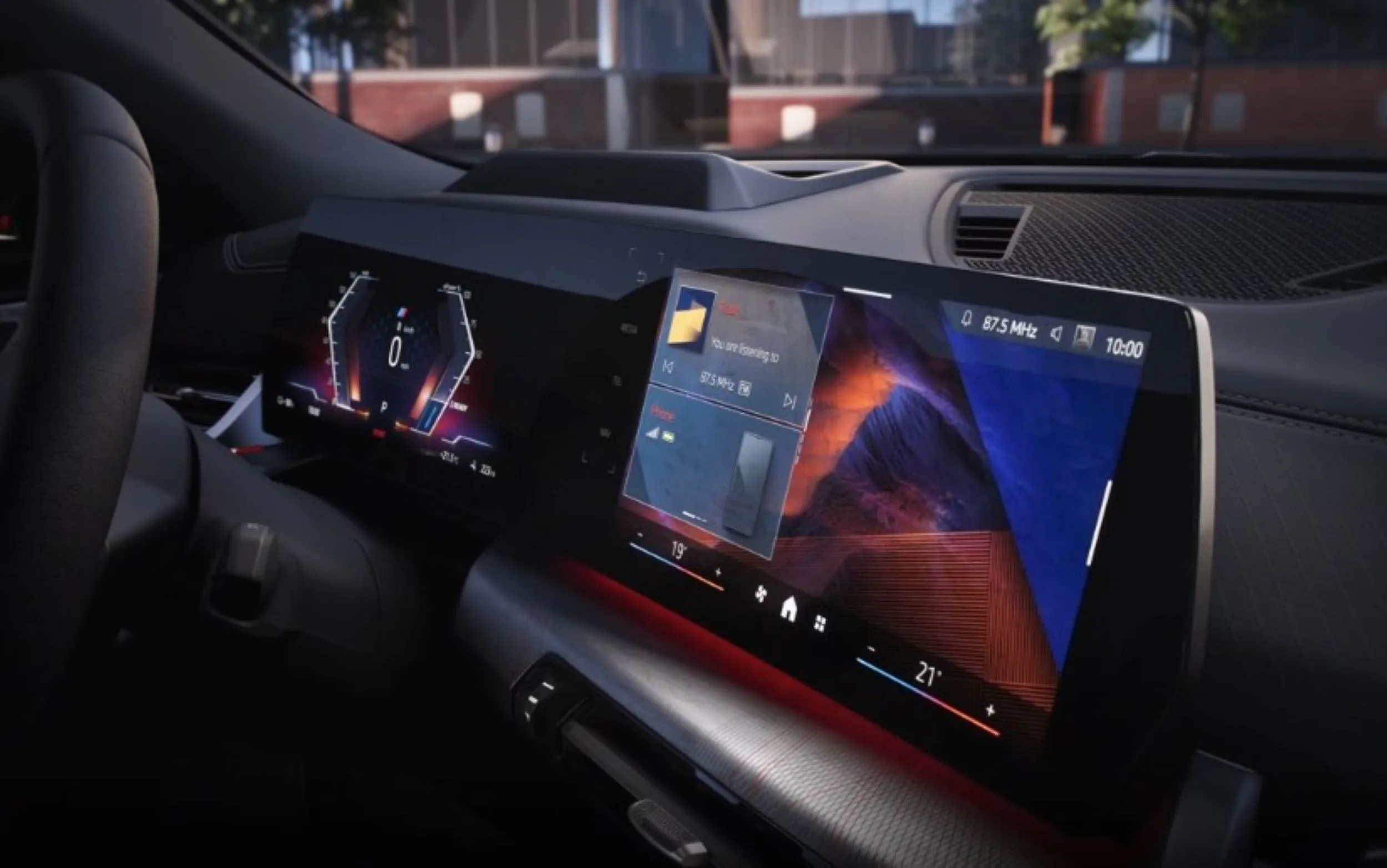 BMW iX2 interior