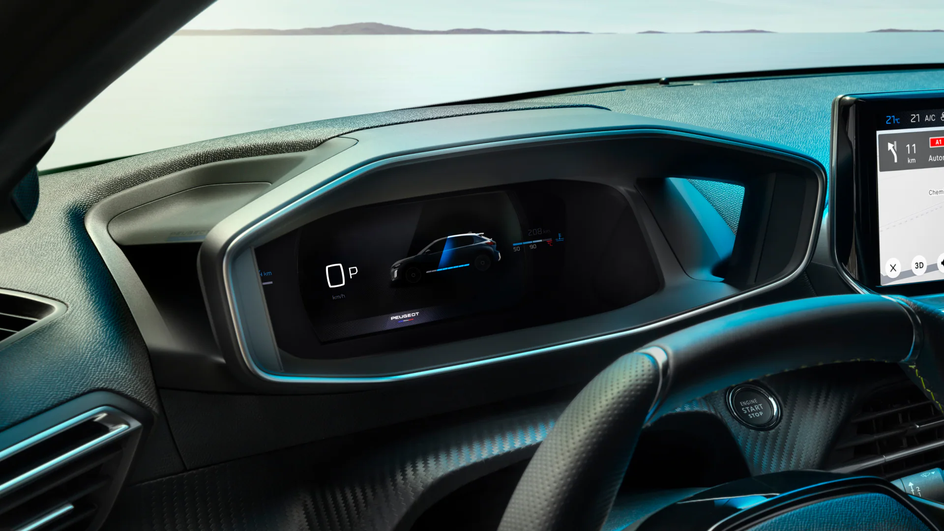 Peugeot 208 interior