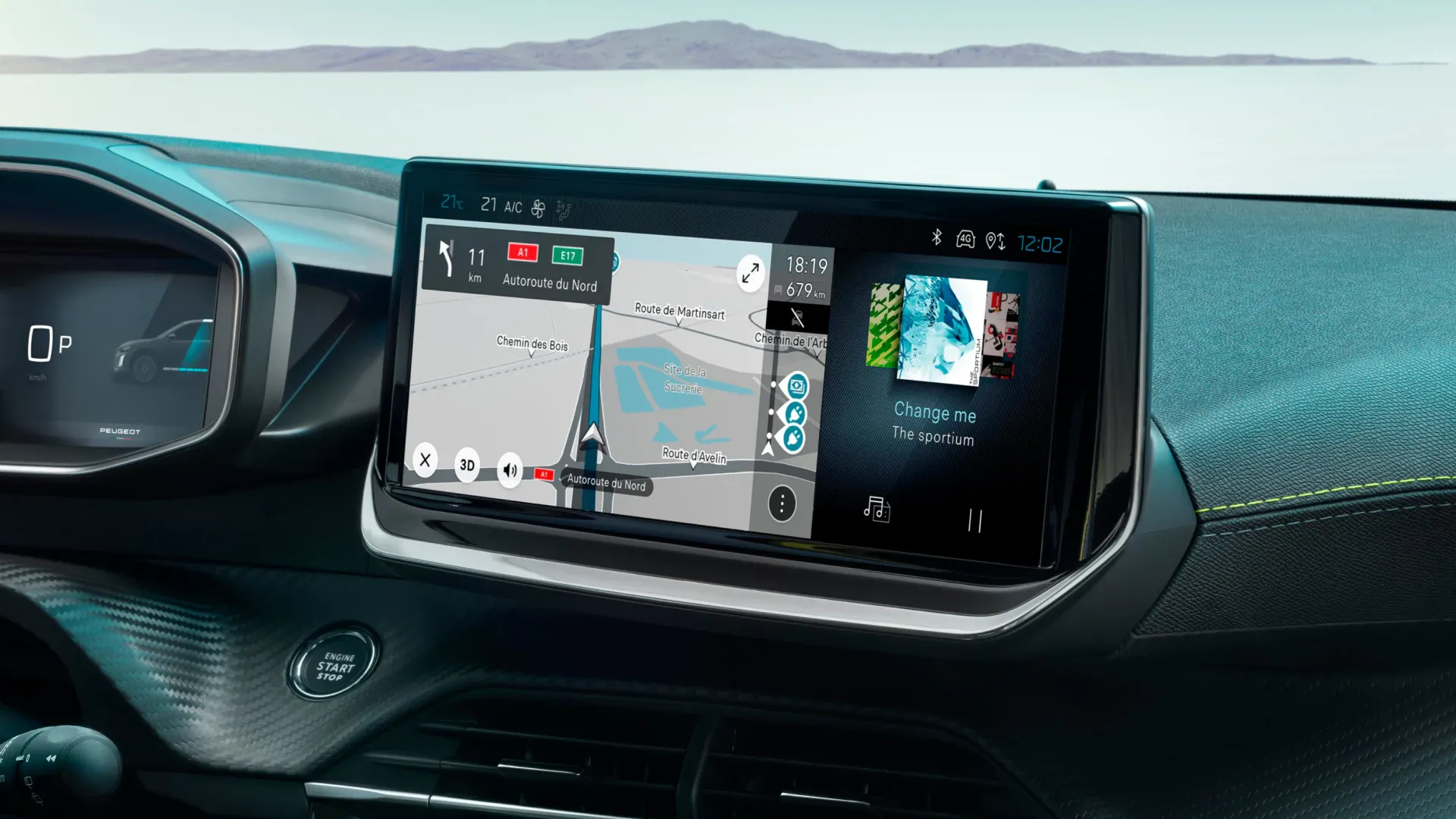 Peugeot 208 interior