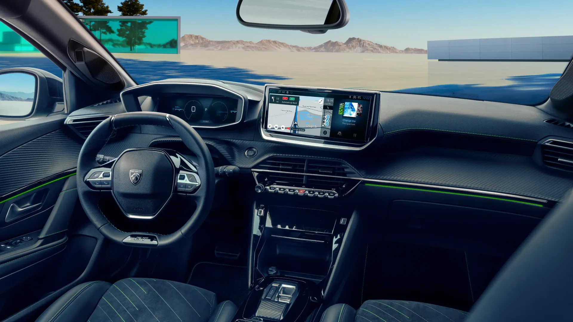 Peugeot 208 interior