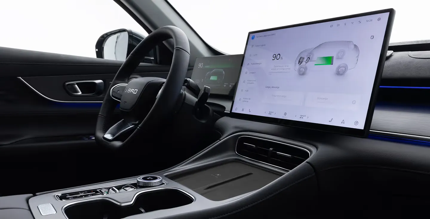 Ebro S800 interior